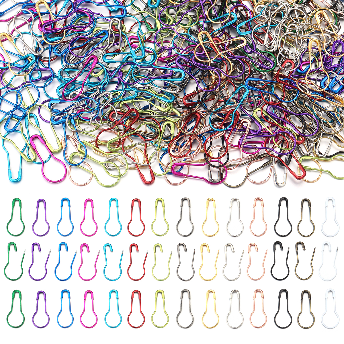 Jewelry Making Workshops - 200Pcs/Lot Metal Pins Crochet Accessories Gourd