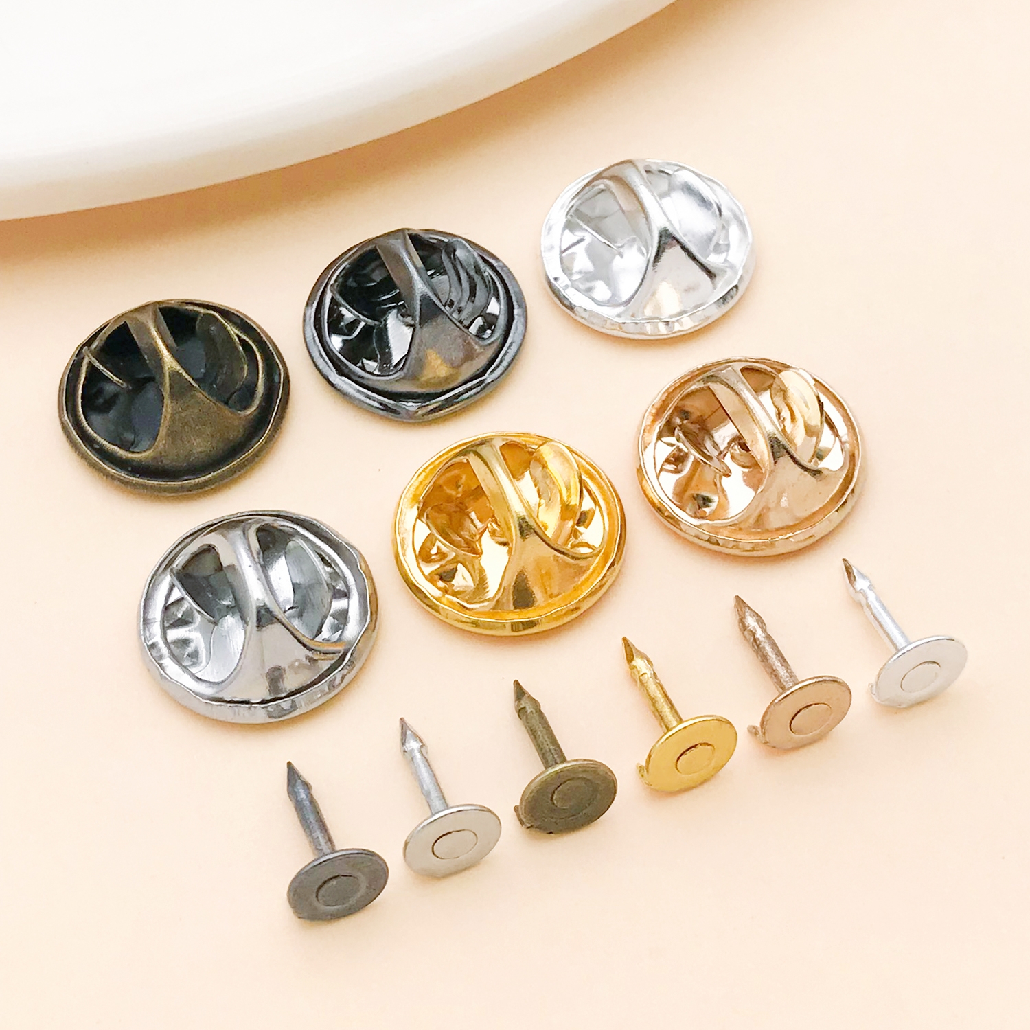 Jewelry Making Pins - 50pcs 8mm 11mm Pin+ Back Stabbing