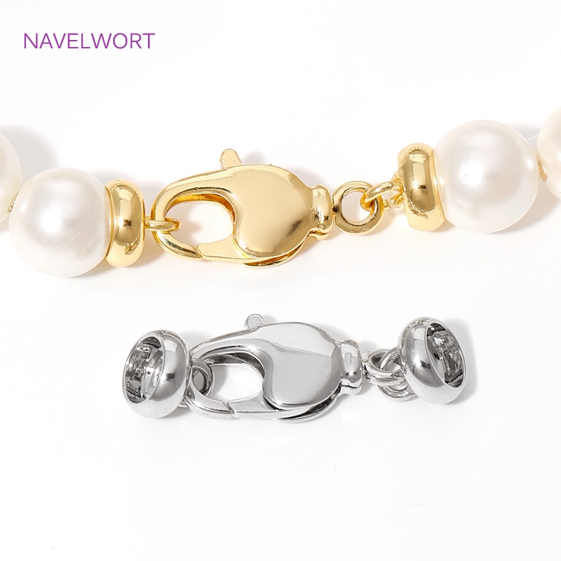 Jewelry Making Pins - 18K Gold Plated Brass Lobster Clasps