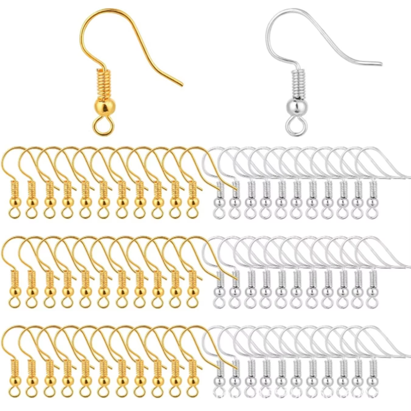 Jewelry Making Pins - 100/500pcs DIY Earring Findings Earrings Clasps