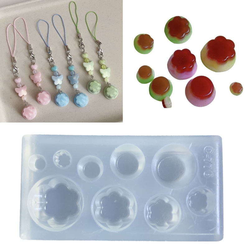 Jewelry Making Workshops - Cute Pudding Shape Silicone Mold for