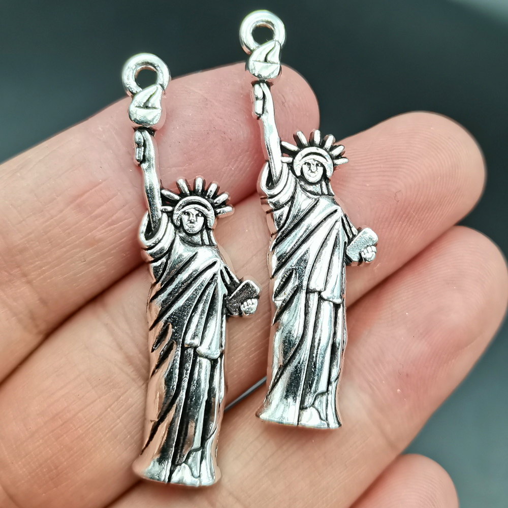 Jewelry Making York - Antiquing 10pcs Statue Of Liberty New
