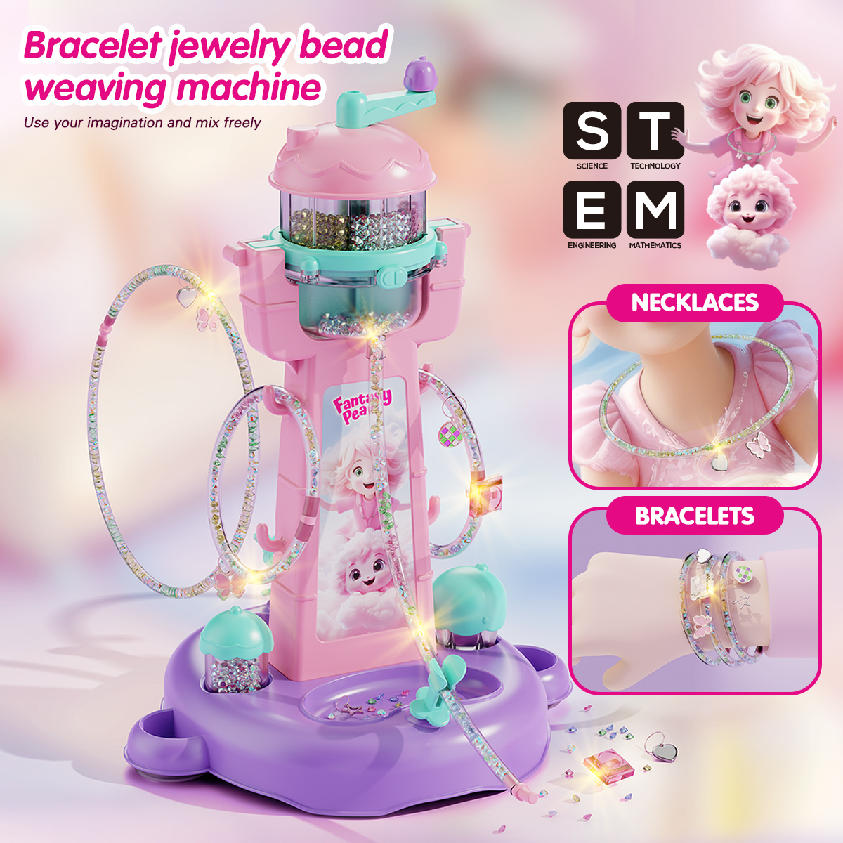 Jewelry Making Machine - DIY Jewelry Making Kit for Girls