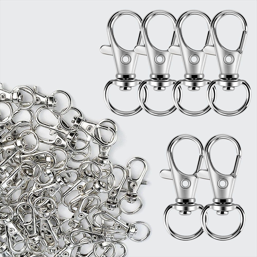 25-200Pcs Metal Swivel Snap Ho - Jewelry Making Hoops avis et prix