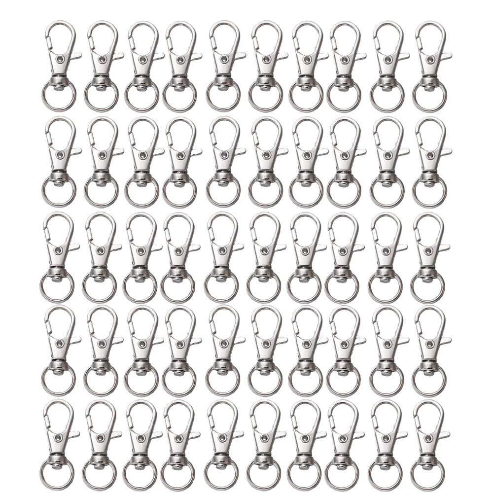 25-200Pcs Metal Swivel Snap Ho - Jewelry Making Hoops avis et prix