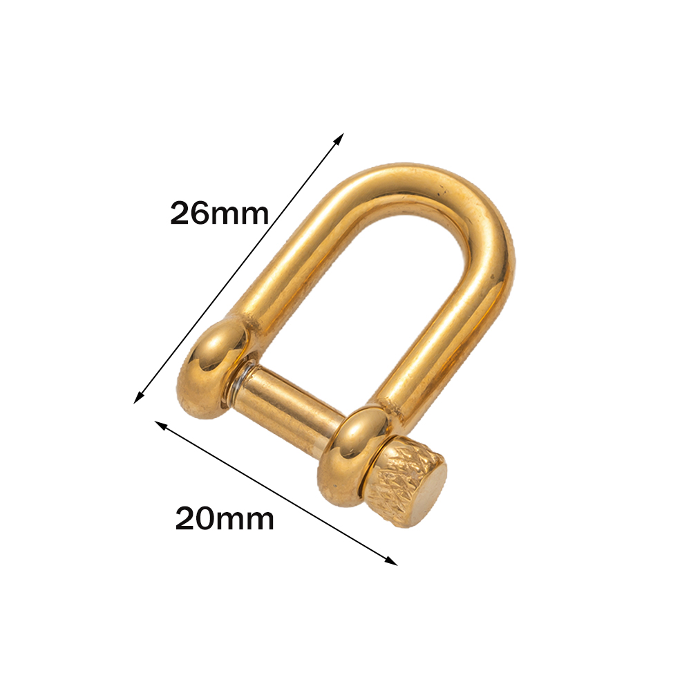 1pcs 304 Stainless Steel D-Rin - Jewelry Making Hoops avis et prix