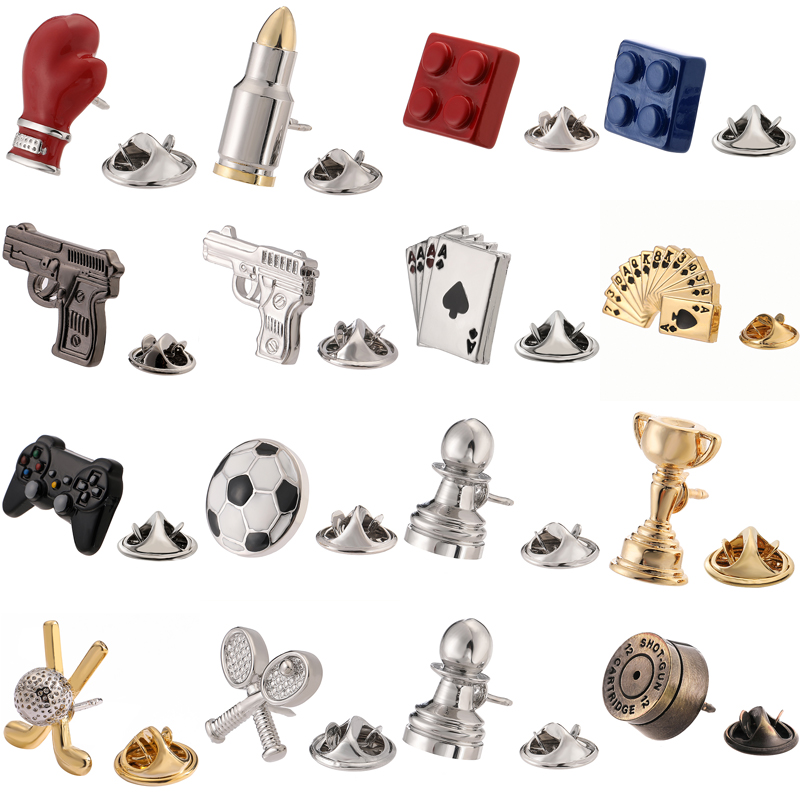 Classical men's women's brooch - Eyepin Ball End avis et prix