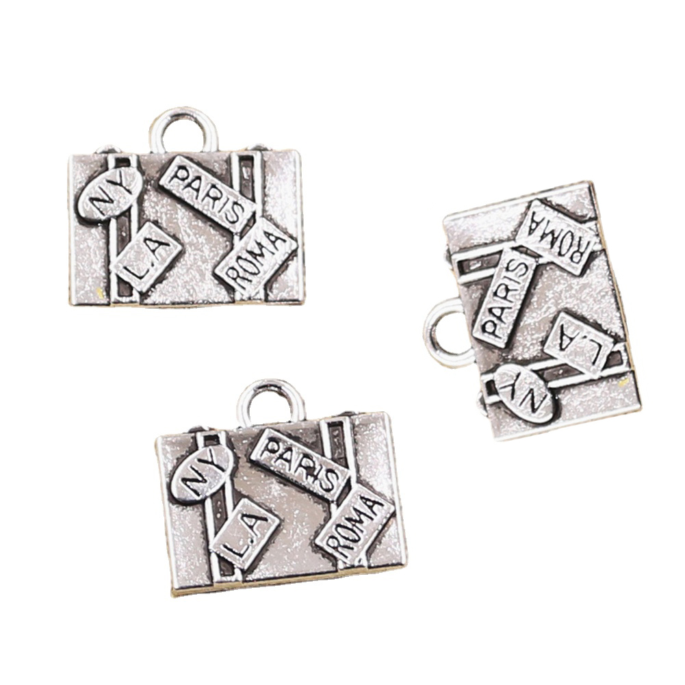 10pcs Charms Travel Bags New Y - Jewelry Making York avis et prix