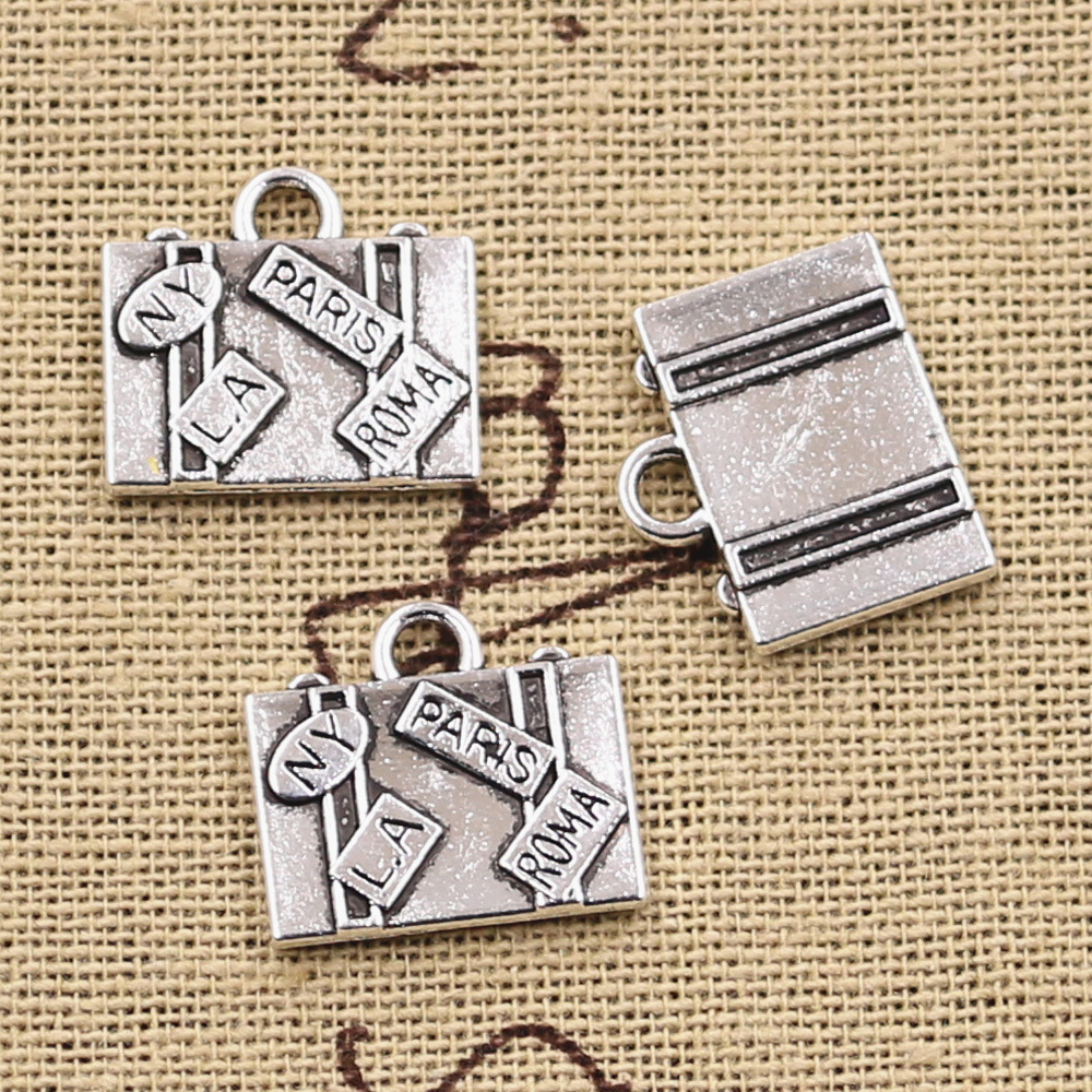 10pcs Charms Travel Bags New Y - Jewelry Making York avis et prix