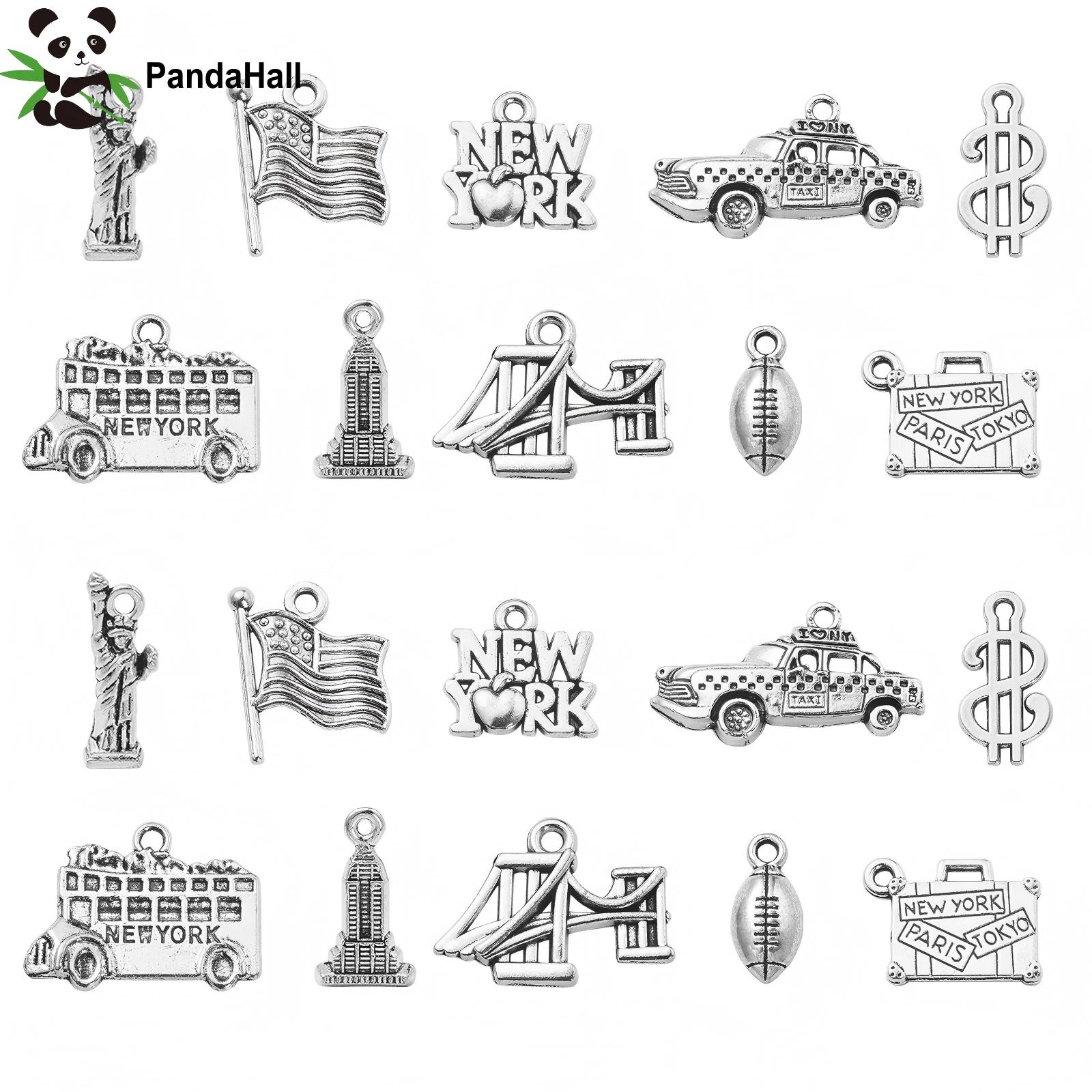 PandaHall 100Pcs 10 Styles Ame - Jewelry Making York avis et prix