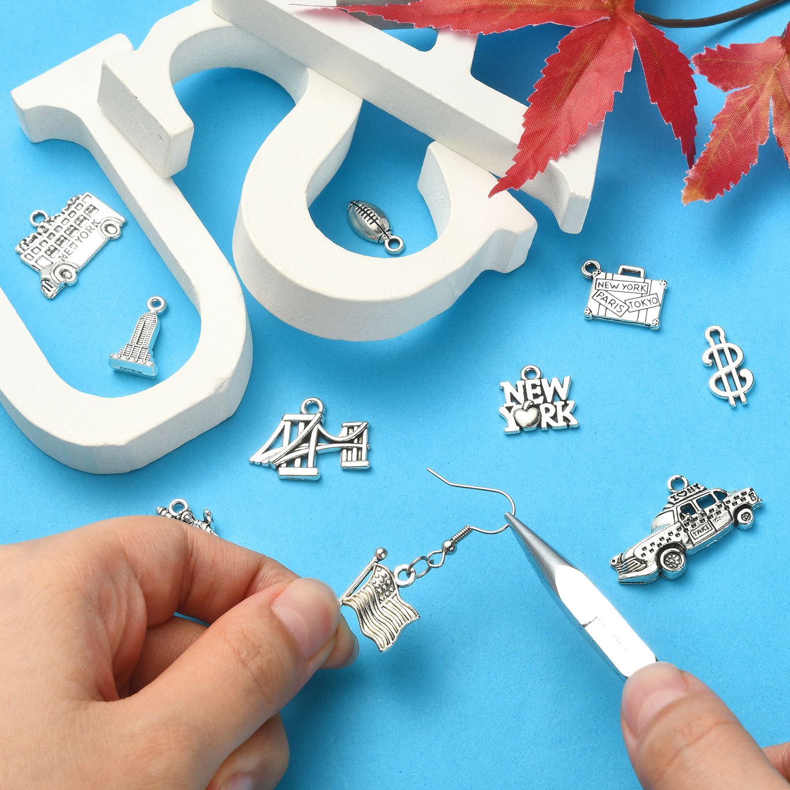 PandaHall 100Pcs 10 Styles Ame - Jewelry Making York avis et prix