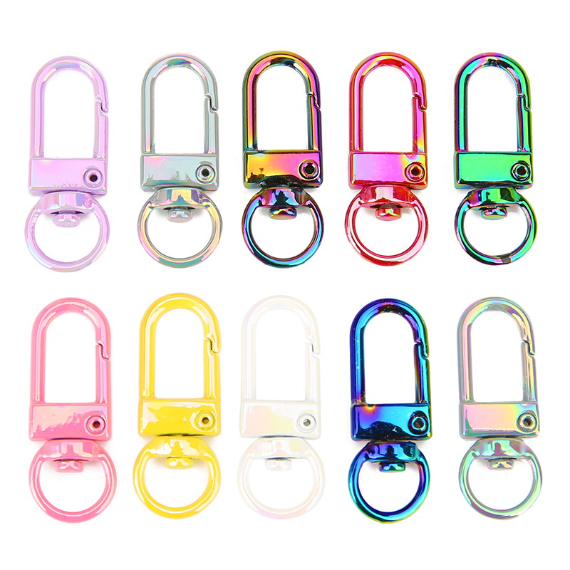 10pcs Metal Alloy Colorful Key - Jewelry Making Hoops avis et prix