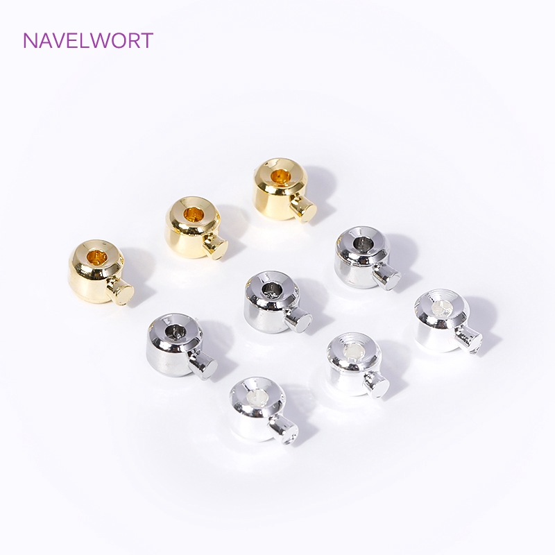 Wholesale 18K Gold Plated Bras - Eyepin Ball End avis et prix