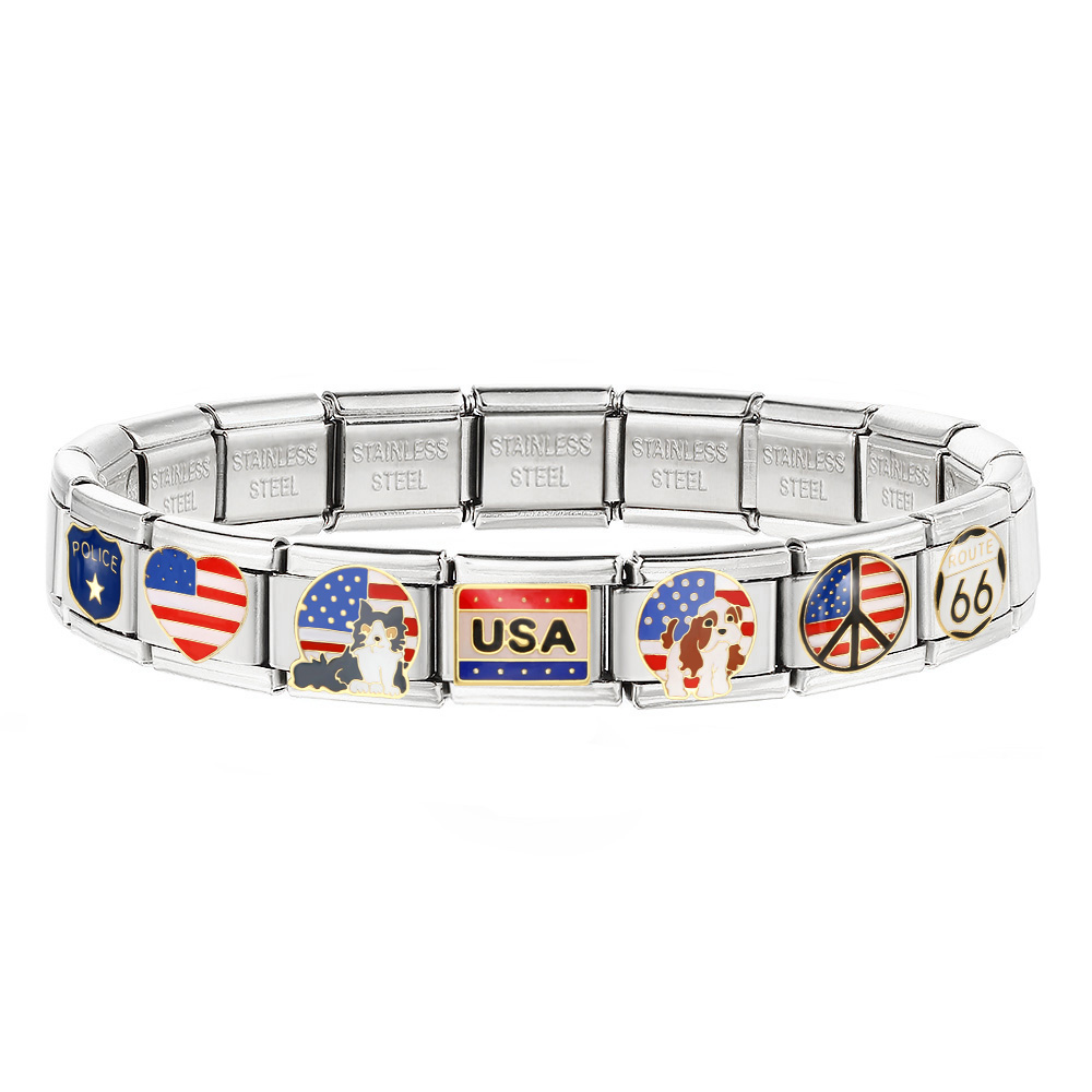 1pc New York USA World ​Route  - Jewelry Making York avis et prix