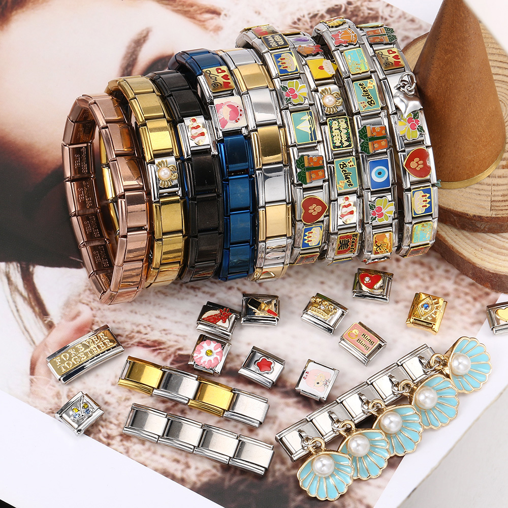 1pc Y2K Italian Charm Bracelet - Jewelry Making York avis et prix