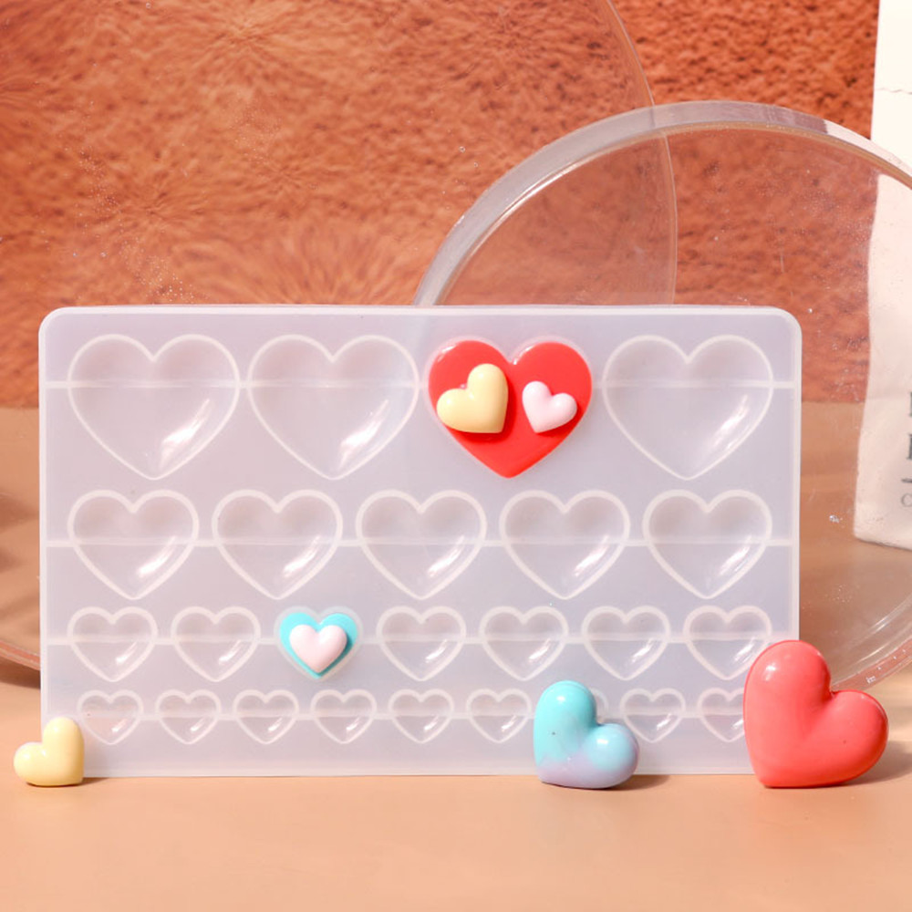 Love Heart Silicone Mold Jewel - Jewelry Making Workshops avis et prix