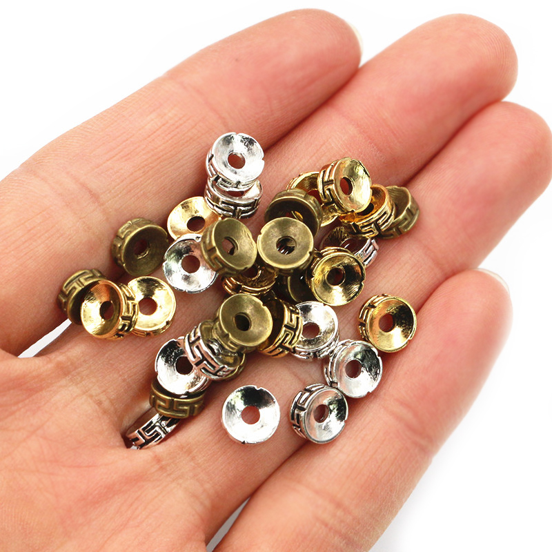 50pcs 7.5x3mm Spacer Beads Bro - Eyepin Ball End avis et prix