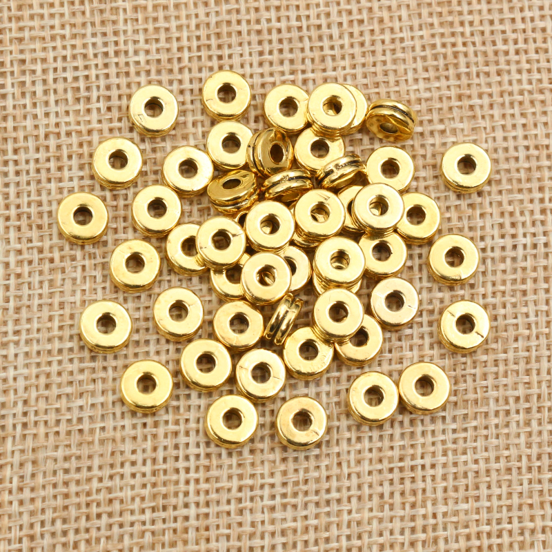 100pcs 6x6x2.5mm Antique Gold  - Eyepin Ball End avis et prix