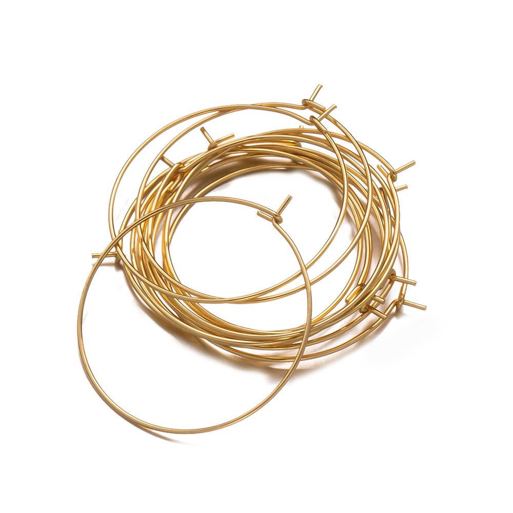 50Pcs 316 Stainless Steel 15 2 - Jewelry Making Hoops avis et prix