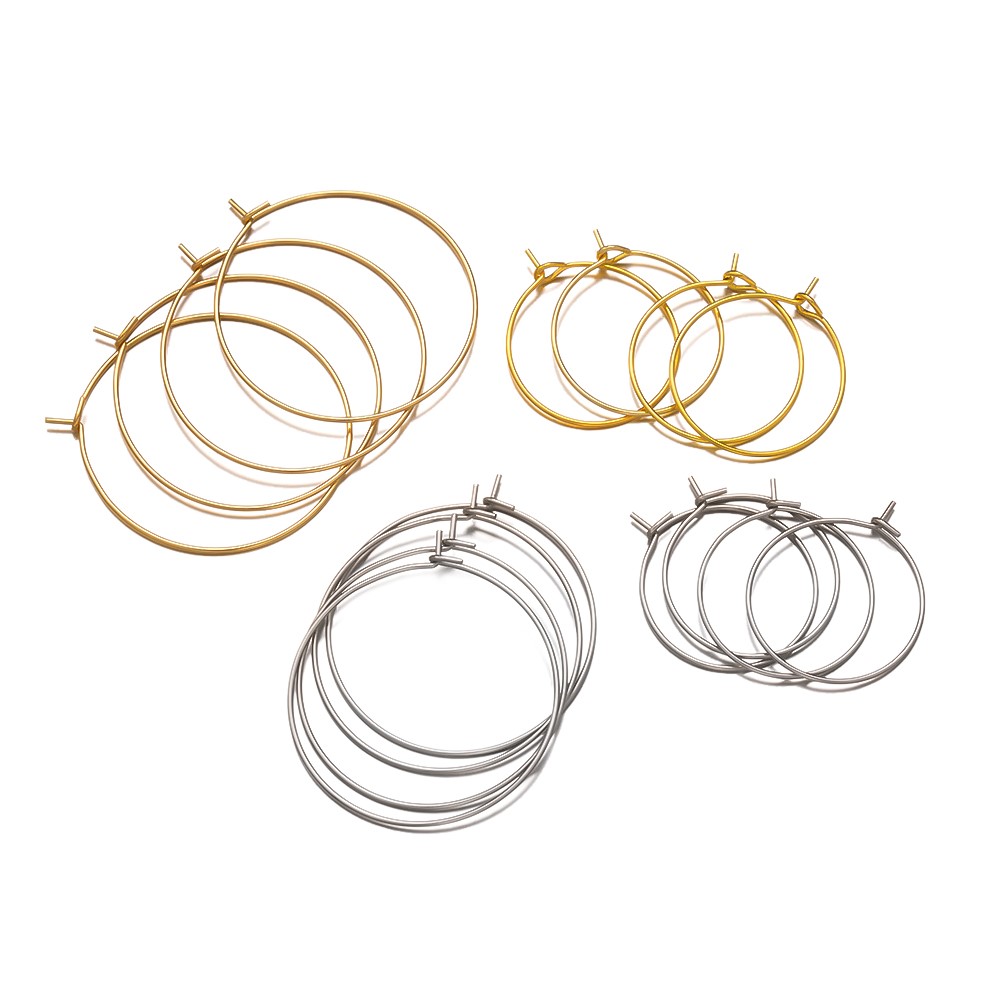 50Pcs 316 Stainless Steel 15 2 - Jewelry Making Hoops avis et prix