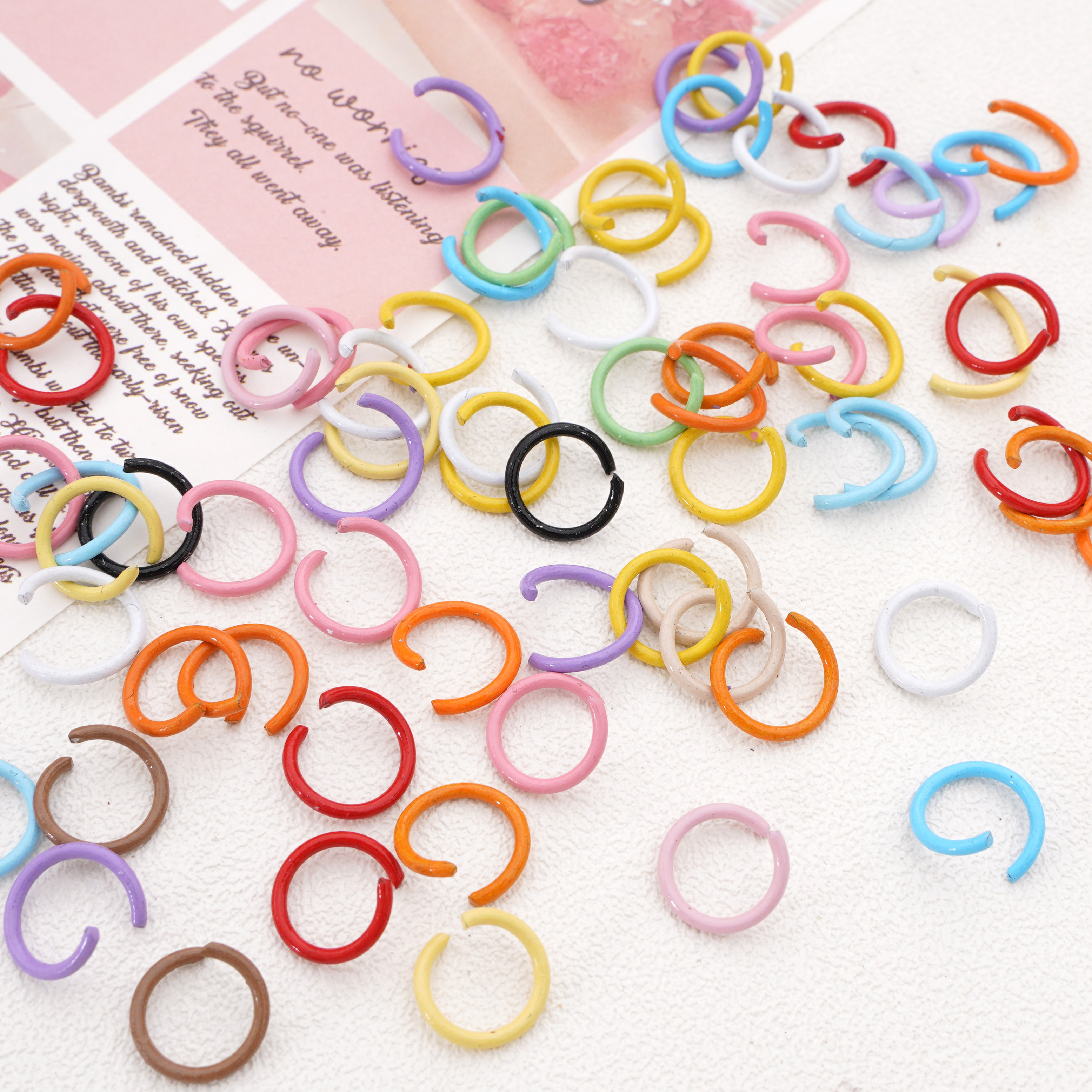 50pcs Iron Plated Open Jump Ri - Jump Ring Assorted avis et prix