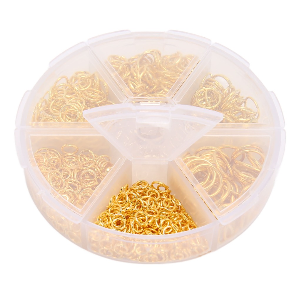 5pcs Assorted Size Jump Rings  - Jump Ring Assorted avis et prix