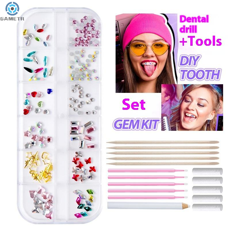 1 Set Dental Tooth Gems Crysta - Jewelry Making Workshops avis et prix