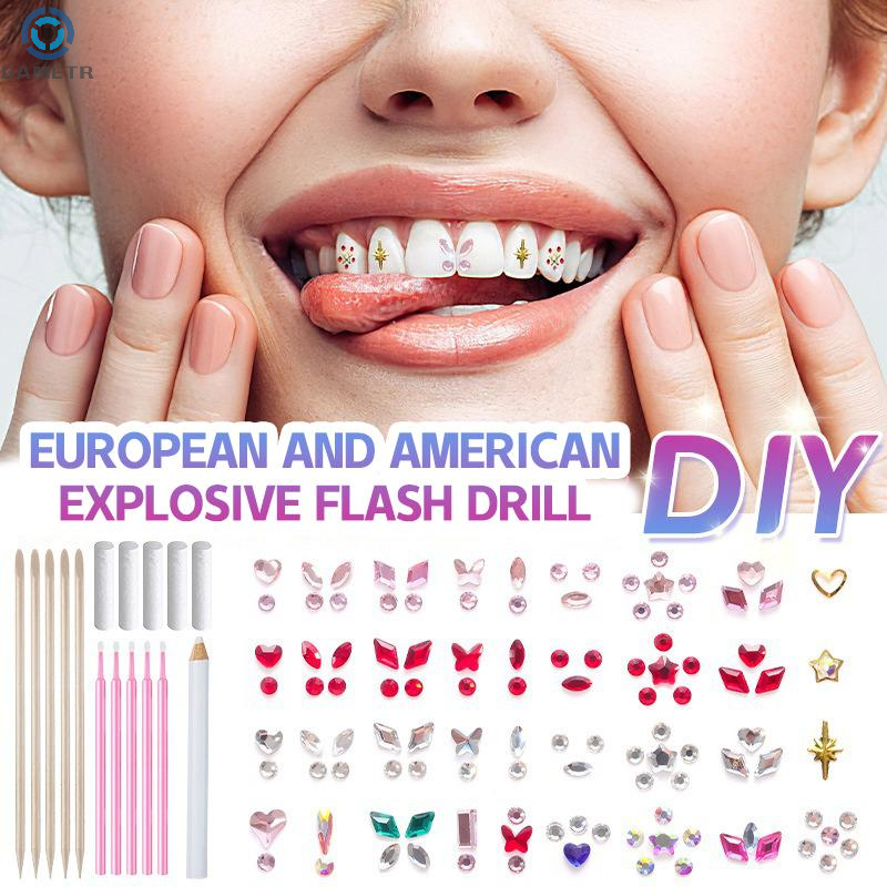 1 Set Dental Tooth Gems Crysta - Jewelry Making Workshops avis et prix