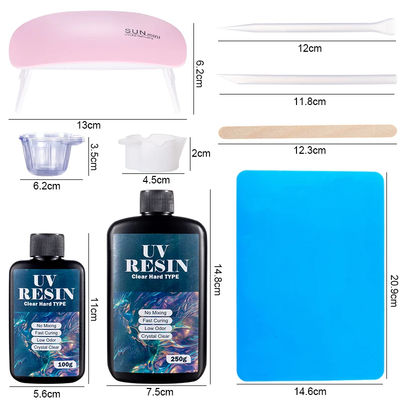 Hard UV Resin Glue Kit Fast Cu - Jewelry Making Workshops avis et prix