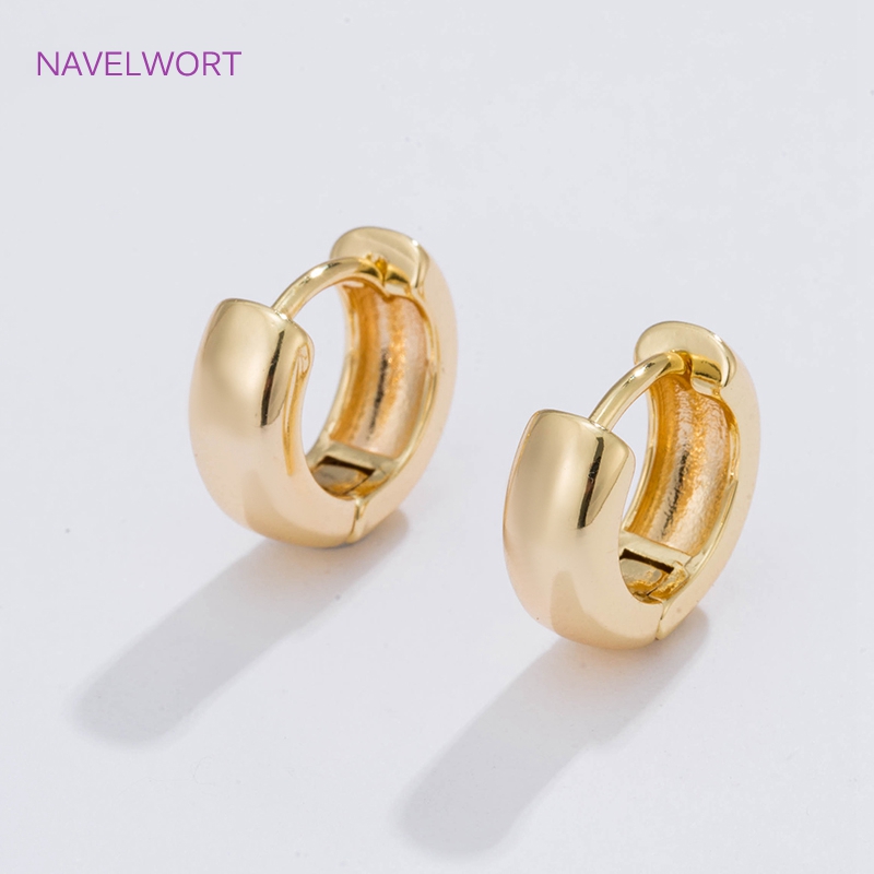 6 Sizes Gold Plated Circle Hoo - Jewelry Making Hoops avis et prix
