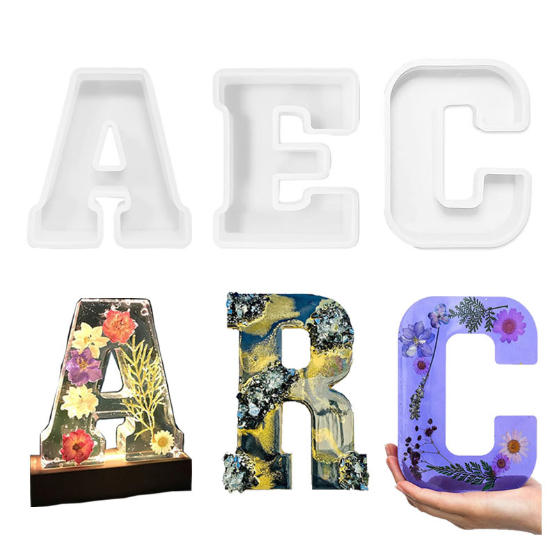1pc A-Z Letter Silicone Molds  - Jewelry Making Workshops avis et prix