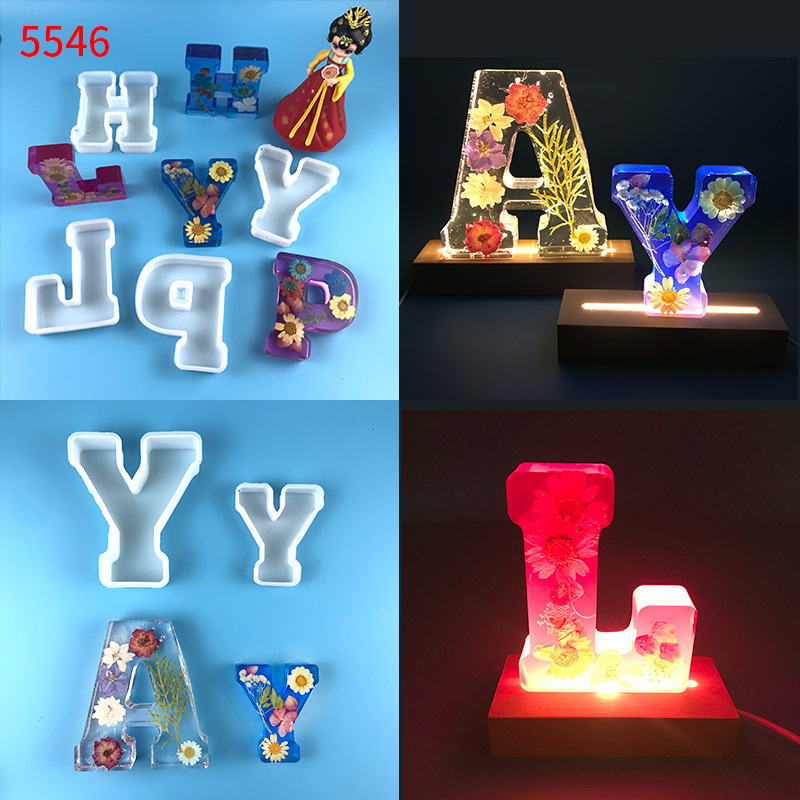 1pc A-Z Letter Silicone Molds  - Jewelry Making Workshops avis et prix
