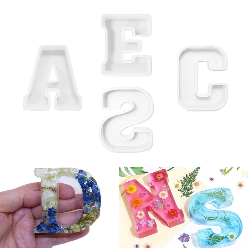1pc A-Z Letter Silicone Molds  - Jewelry Making Workshops avis et prix