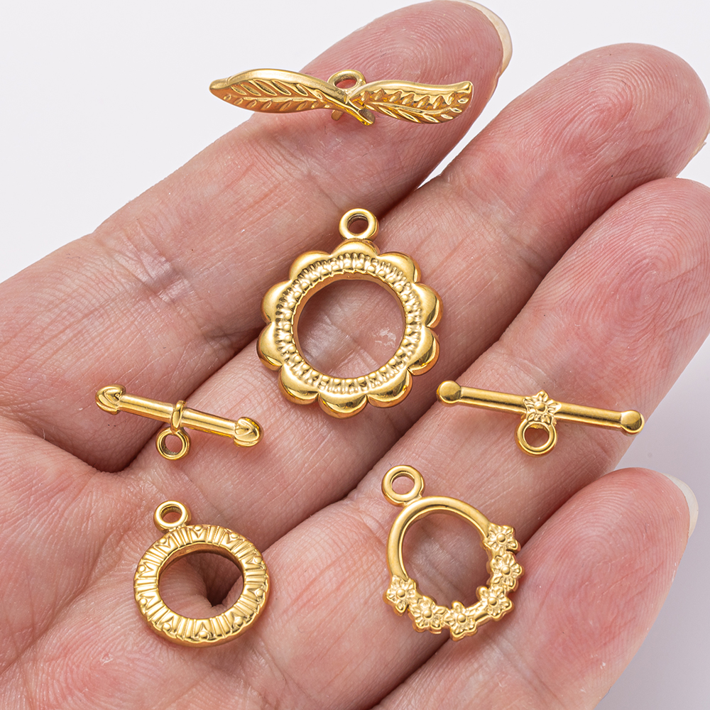 5 Sets Stainless Steel Toggle  - Jewelry Making Hoops avis et prix