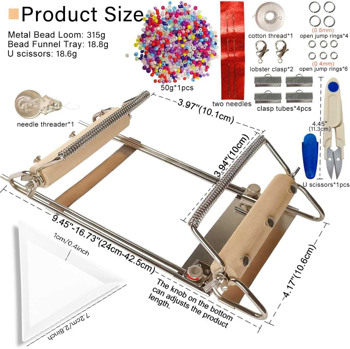 Adjustable Bead Loom Stainless - Jewelry Making Machine avis et prix