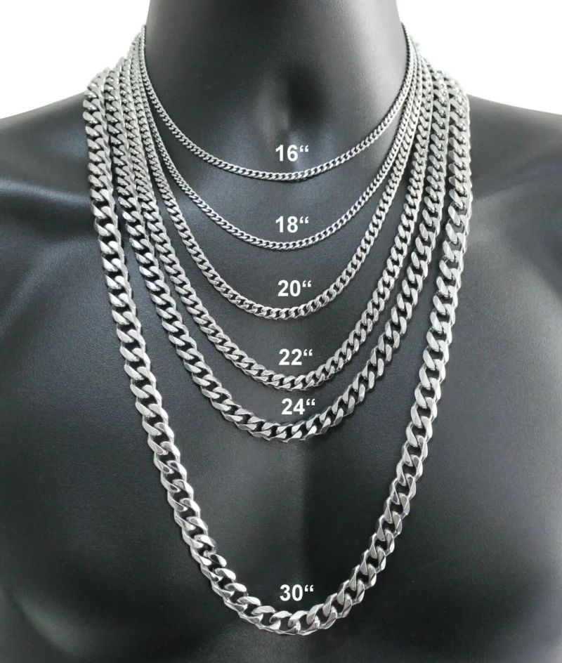 Men's 925 Sterling Silver Neck - Lobster Clasp Silver avis et prix