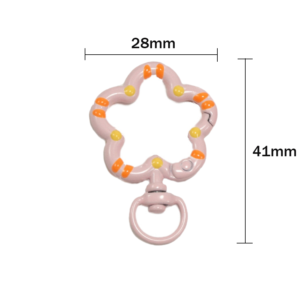 5pcs Flower Metal Lobster Claw - Jewelry Making Hoops avis et prix