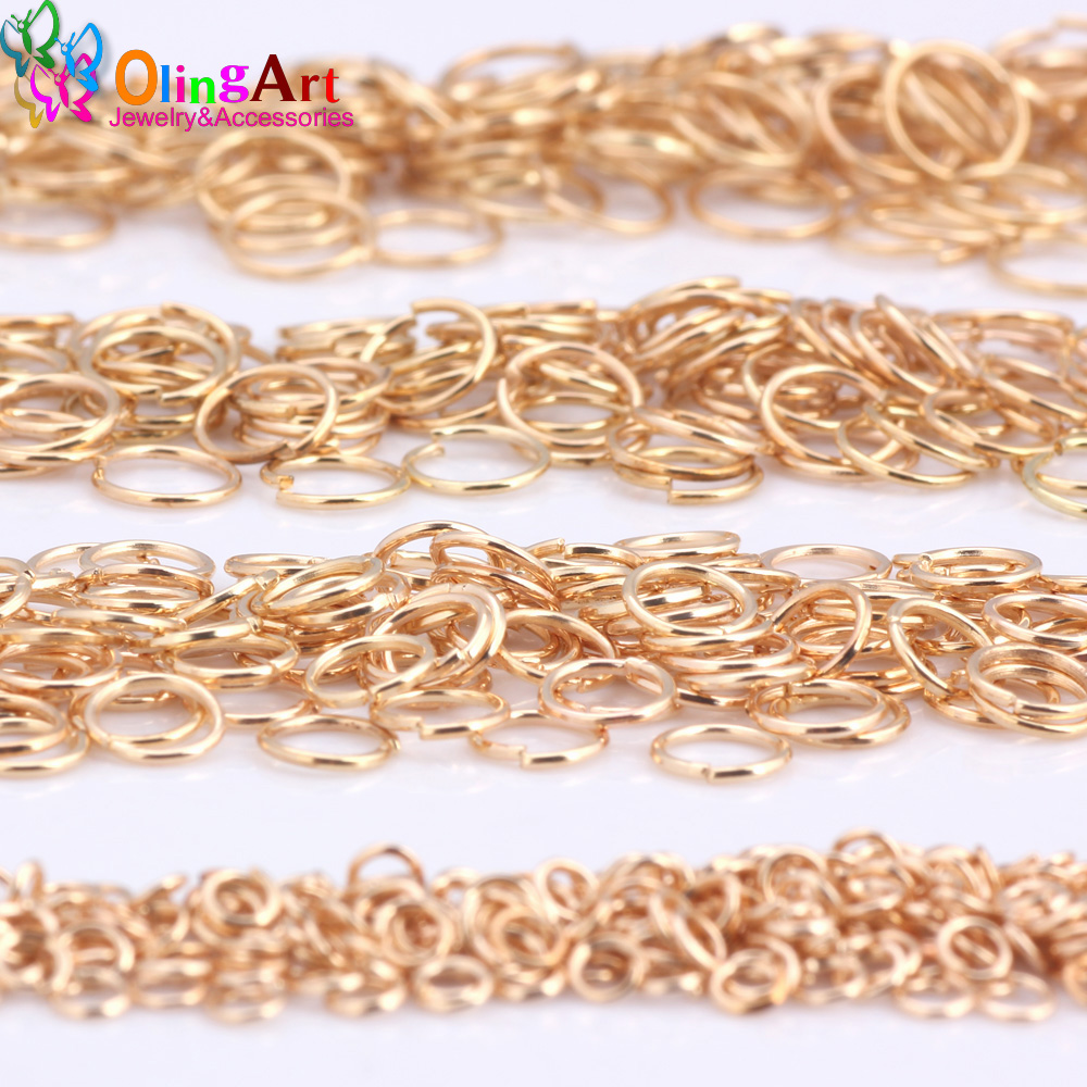 OlingArt KC Gold plating Jump  - Jump Ring Assorted avis et prix