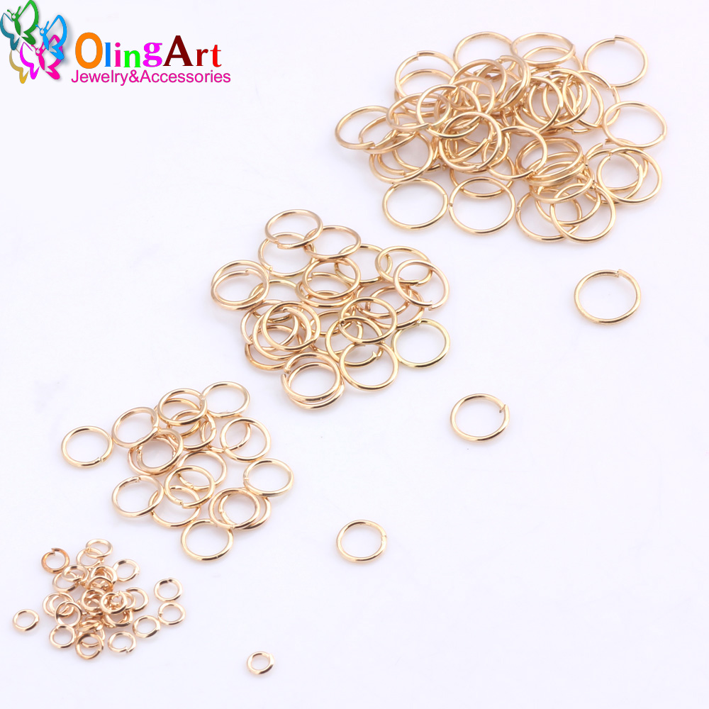 OlingArt KC Gold plating Jump  - Jump Ring Assorted avis et prix