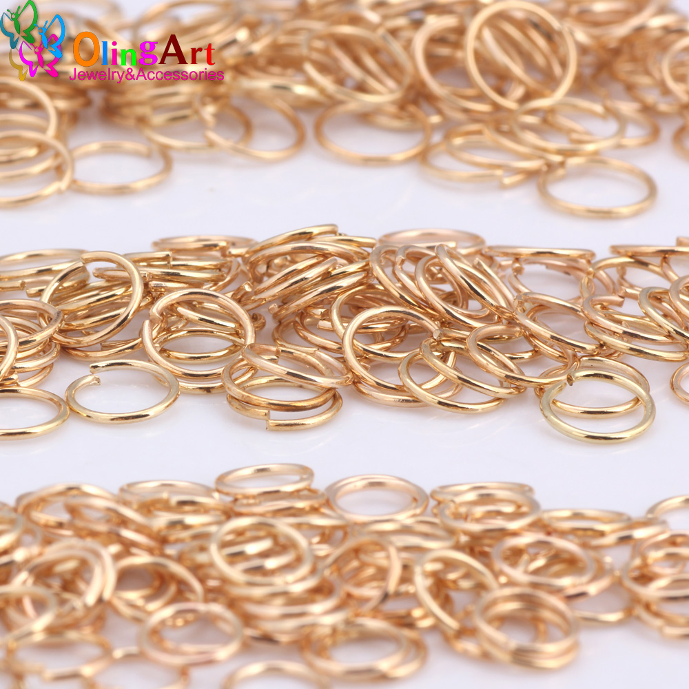 OlingArt KC Gold plating Jump  - Jump Ring Assorted avis et prix