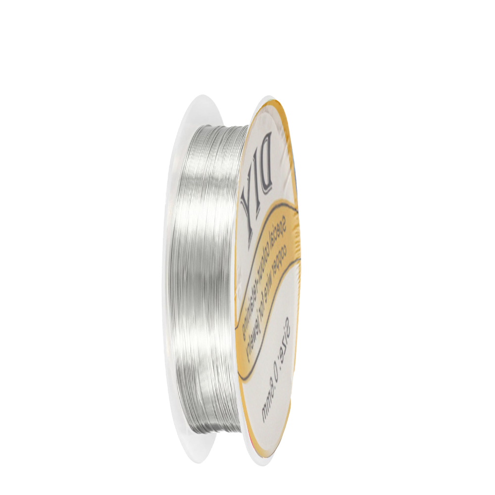 1Roll Silver Copper Wire 0.3/0 - Jewelry Making Pieces avis et prix