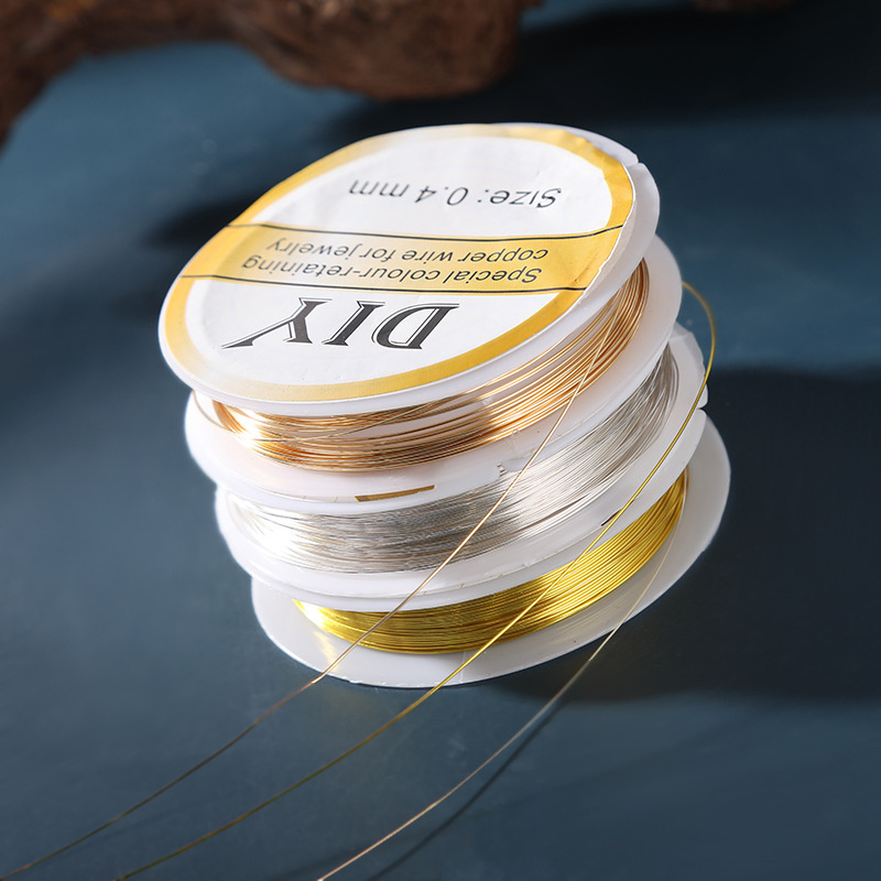 1Roll Silver Copper Wire 0.3/0 - Jewelry Making Pieces avis et prix