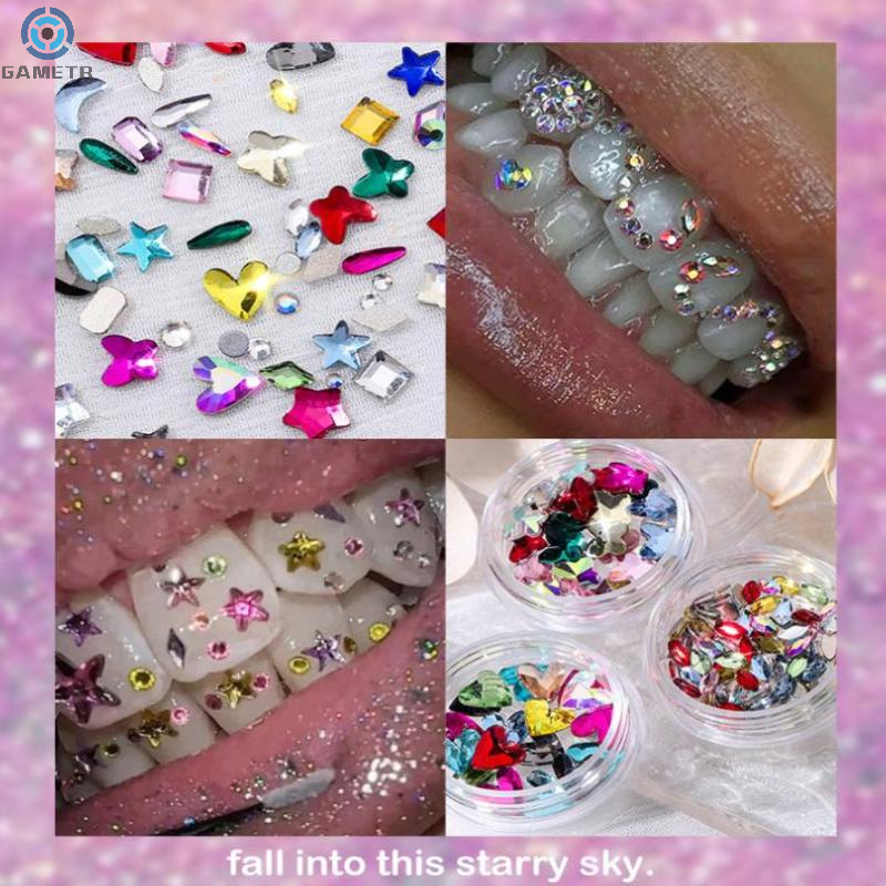1 Set Dental Tooth Gems Crysta - Jewelry Making Workshops avis et prix