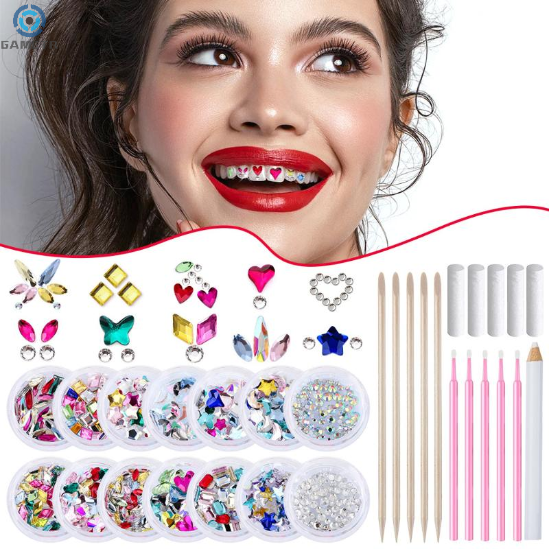 1 Set Dental Tooth Gems Crysta - Jewelry Making Workshops avis et prix