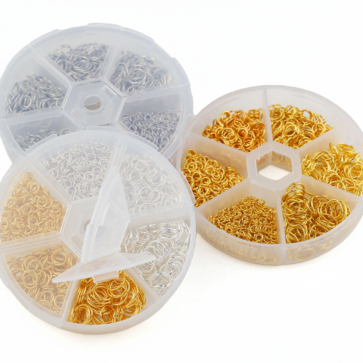 1set Mixed Sizes Open Jump Rin - Jump Ring Assorted avis et prix