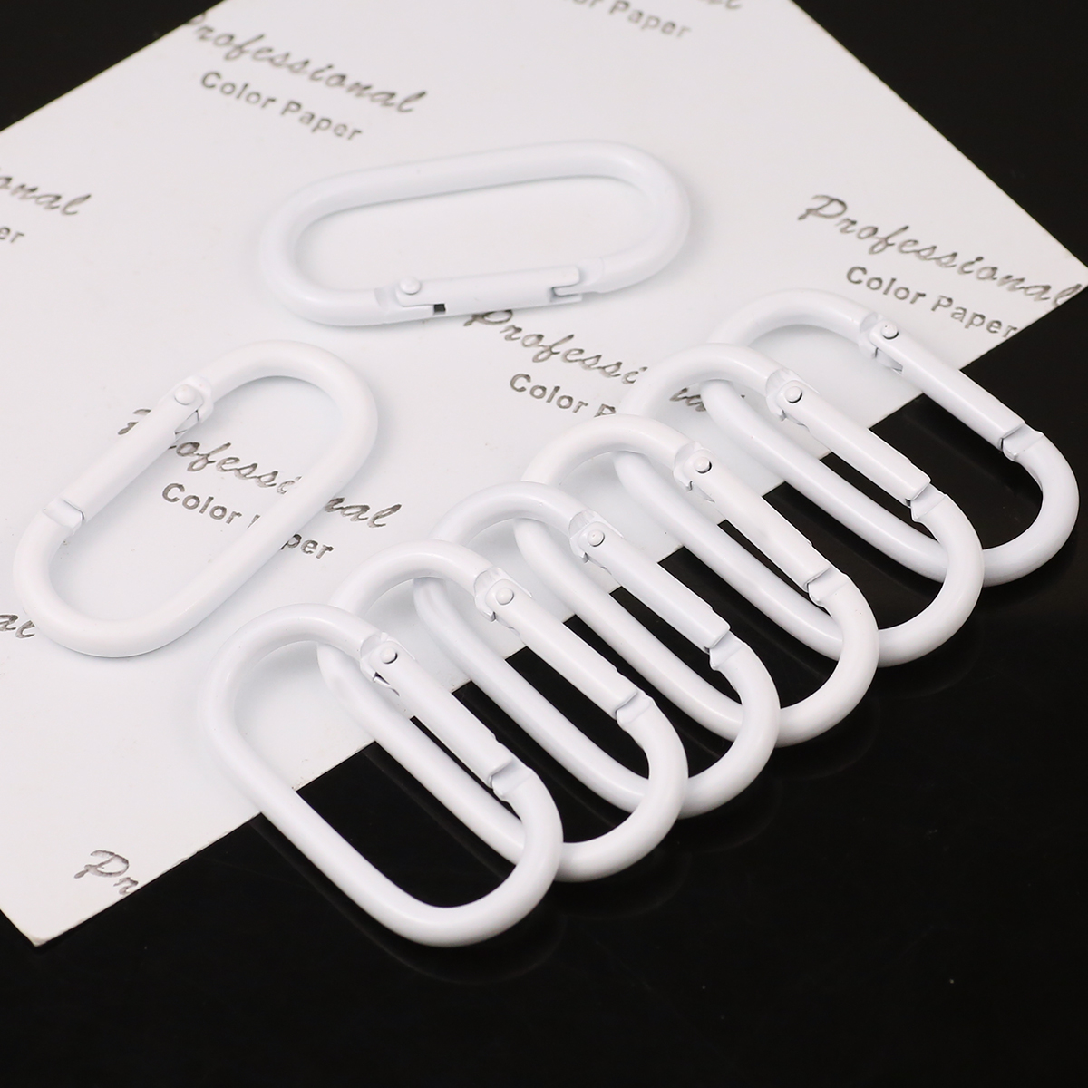5/10/20pcs White Oval Spring B - Jewelry Making Hoops avis et prix