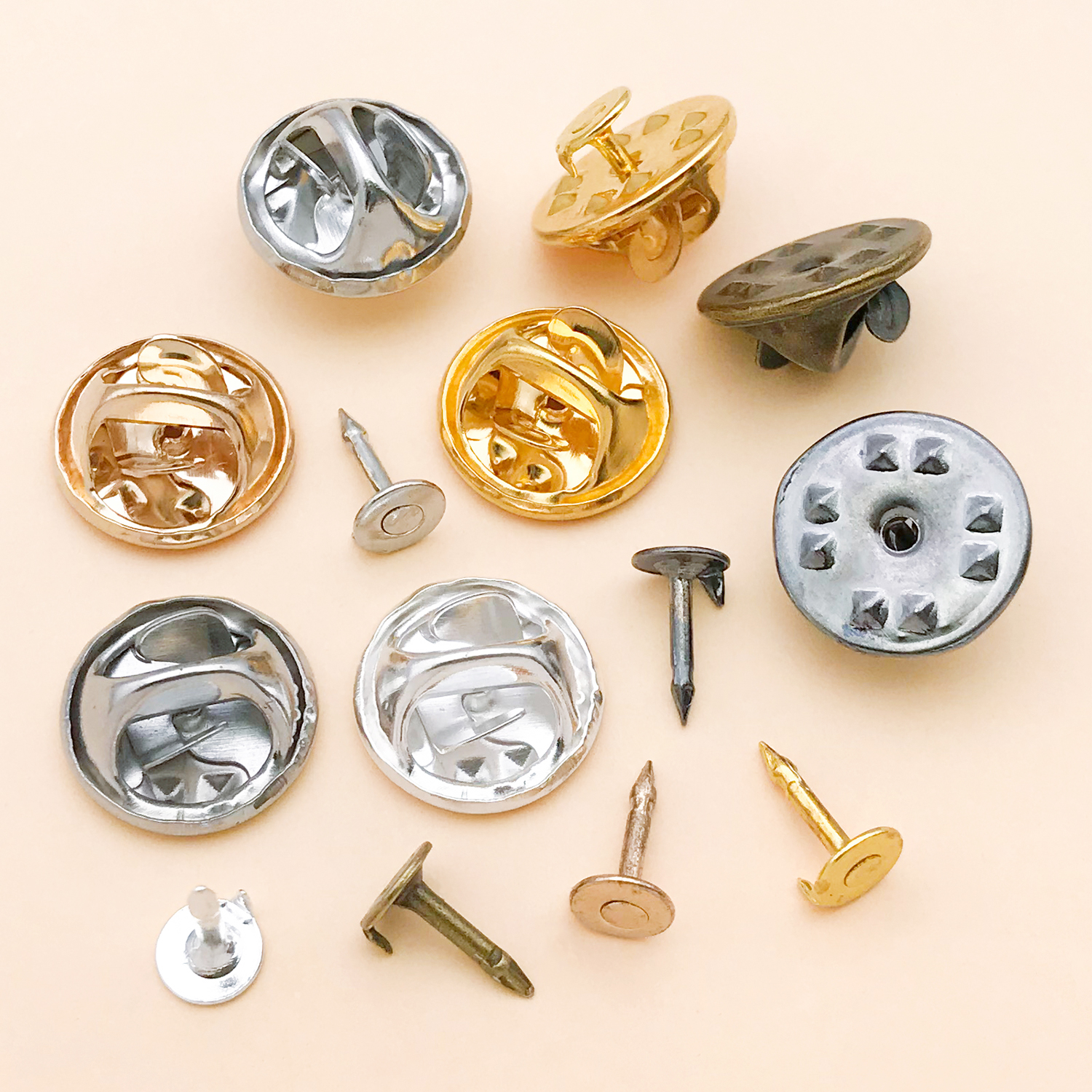 50pcs 8mm 11mm Pin+ Back Stabb - Jewelry Making Pins avis et prix