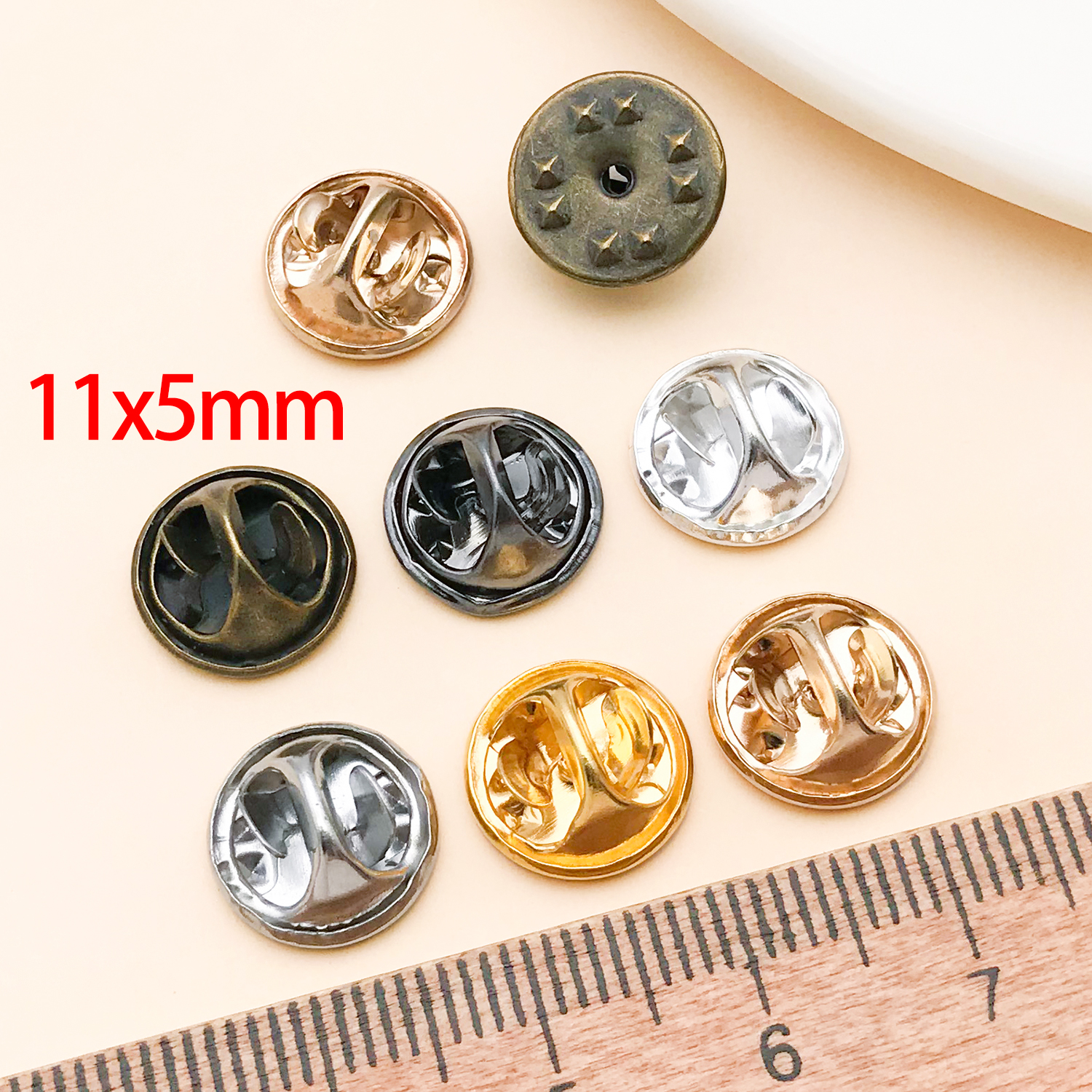 50pcs 8mm 11mm Pin+ Back Stabb - Jewelry Making Pins avis et prix