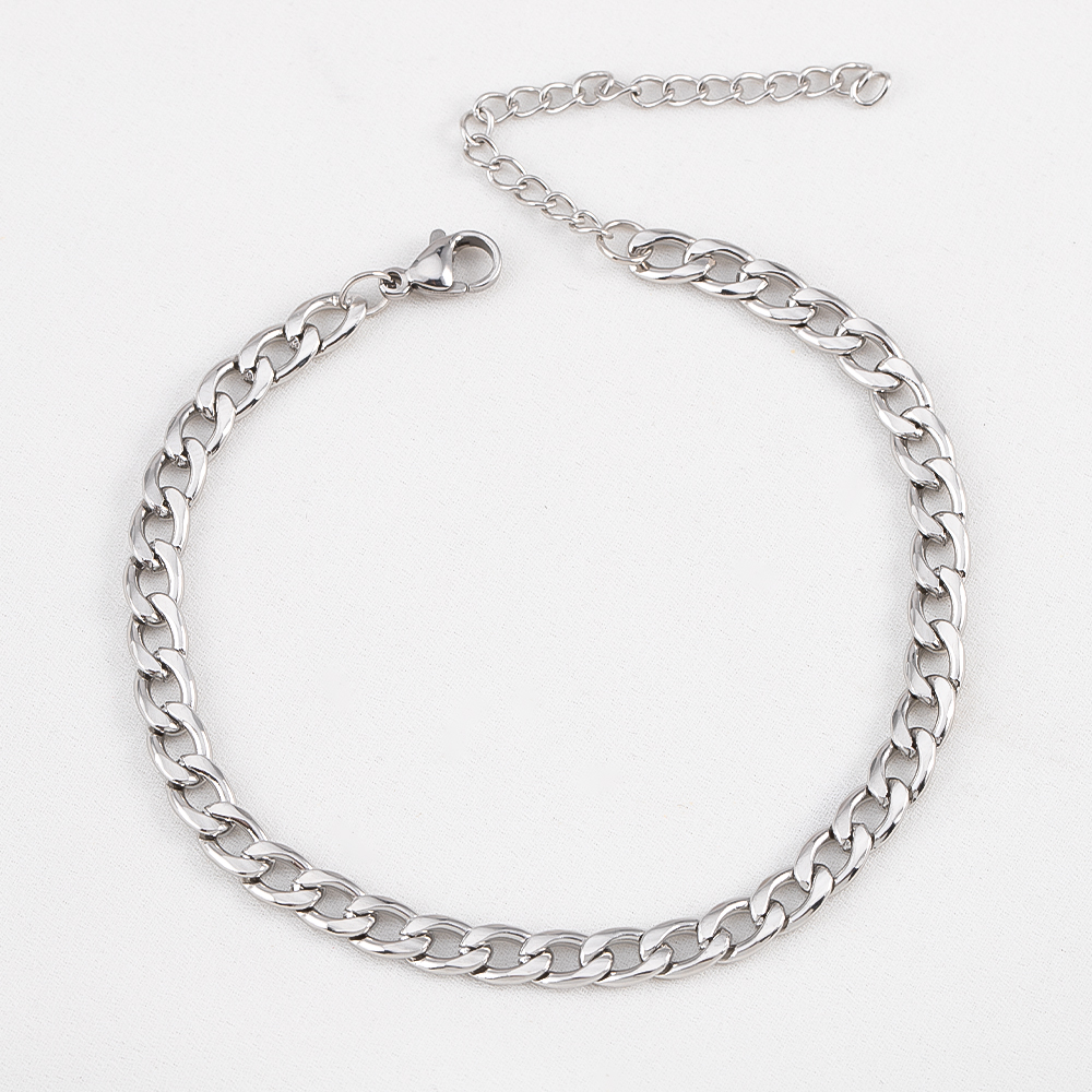 5pc 2pc Stainless Steel Adjust - Lobster Clasp Silver avis et prix