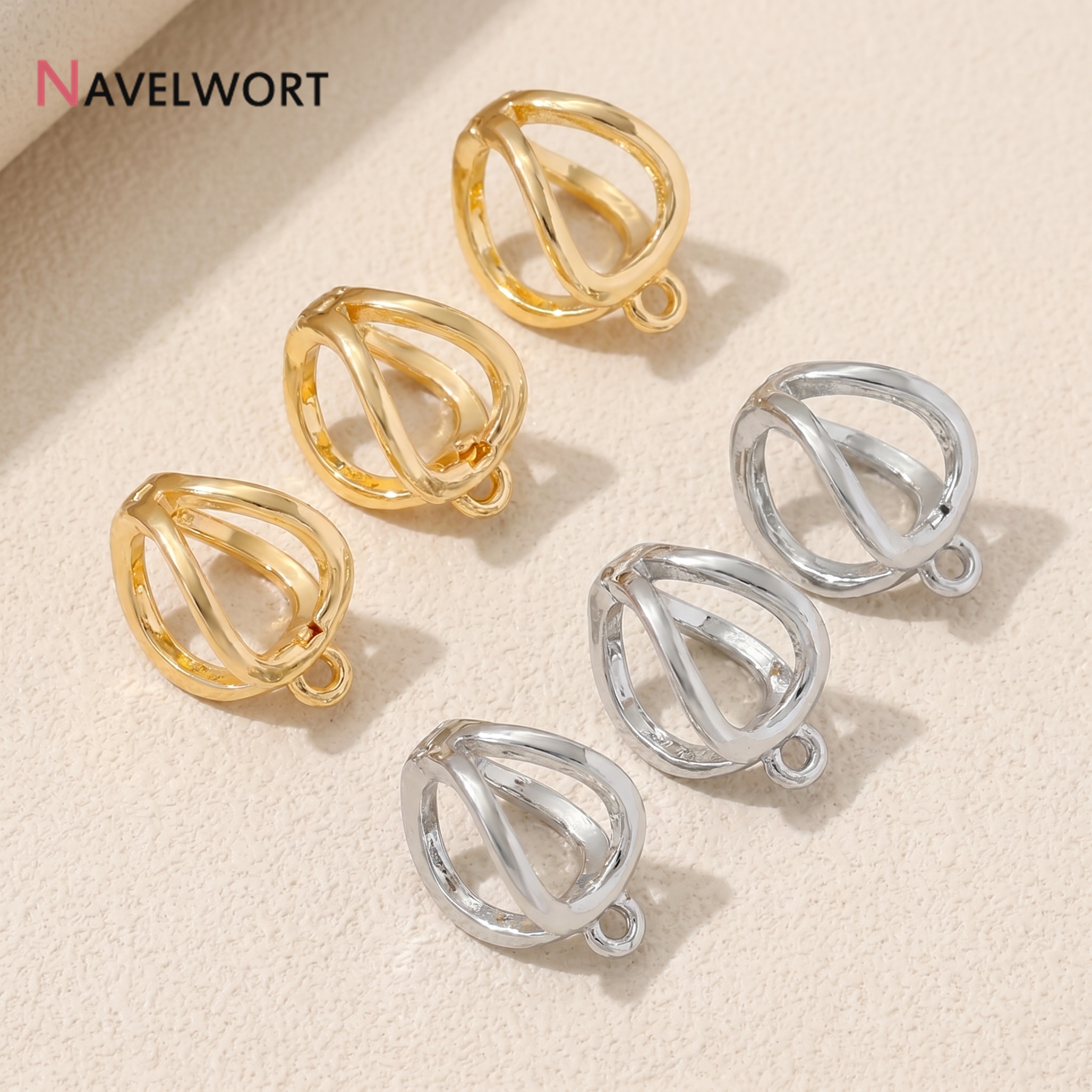 14K Gold Plated Brass Metal Ho - Jewelry Making Pins avis et prix